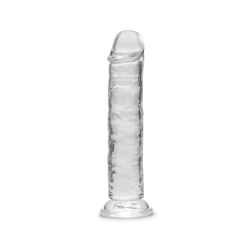 6" Clear Jelly Dildo