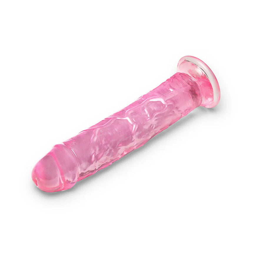 7" Pink Jelly Dildo