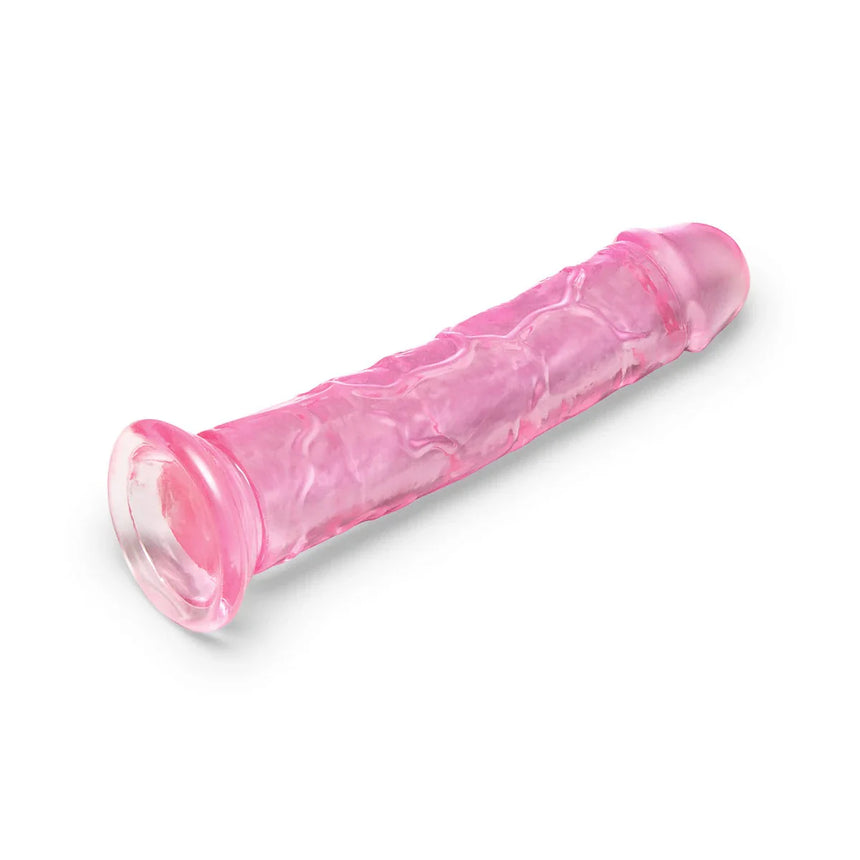 7" Pink Jelly Dildo