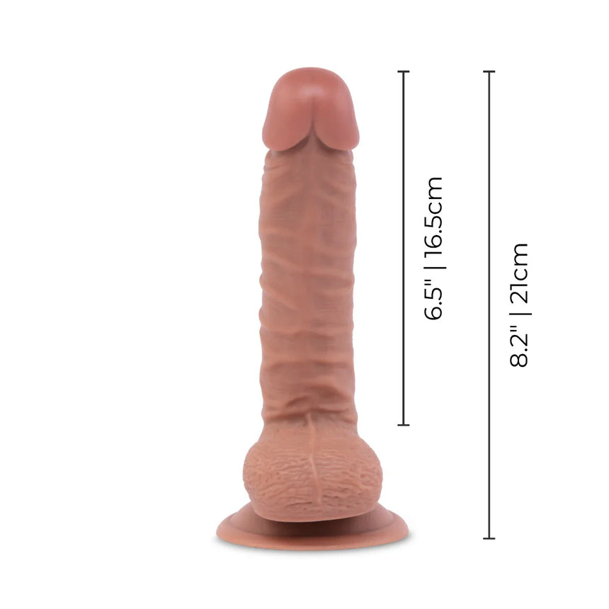 8" Realistic Dildo With Suction Cup