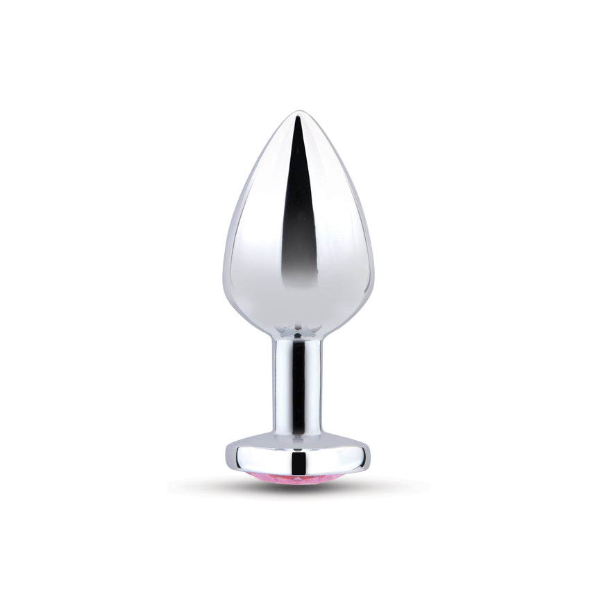 Jewel Heart Metal Butt Plug Training Set