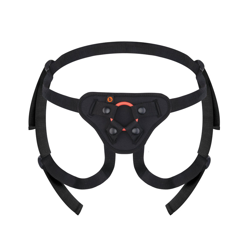 Beginners Strap-On Harness Set With 5 Inch Silicone Dildo Peg