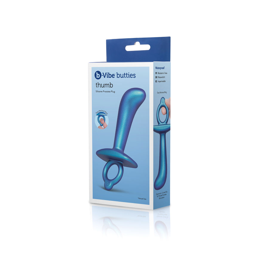 Thumb Silicone Prostate Plug