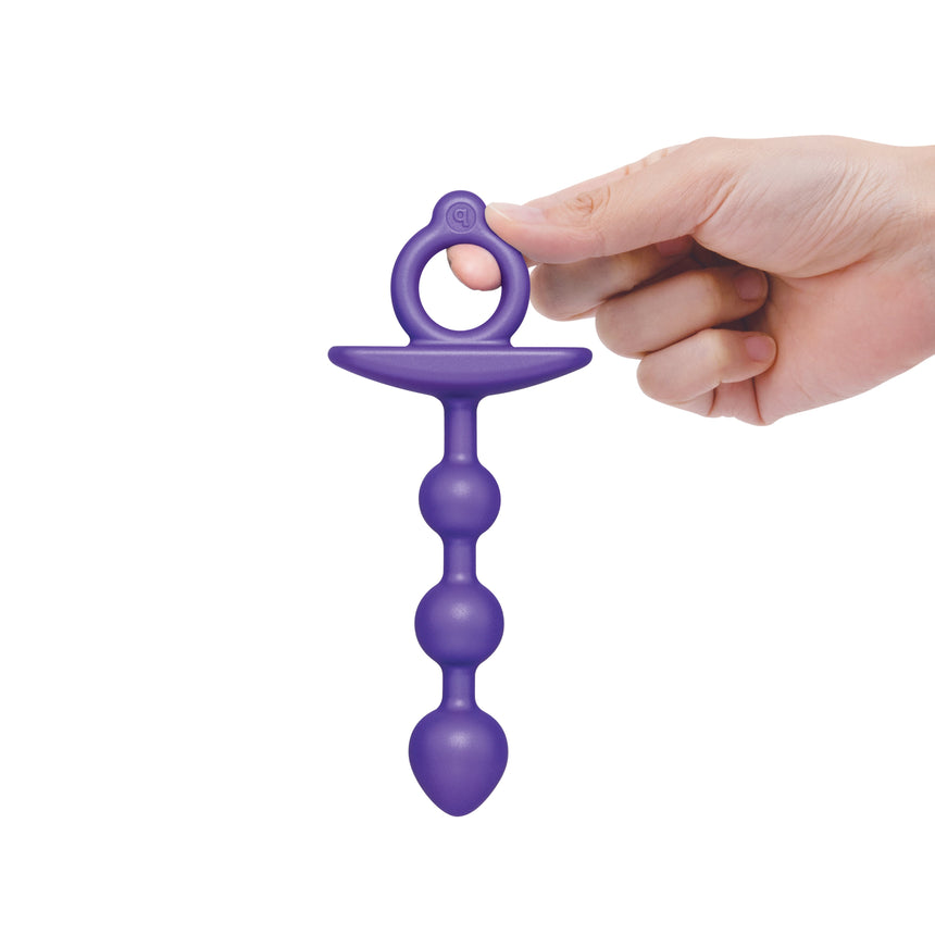 Zip Silicone Anal Beads