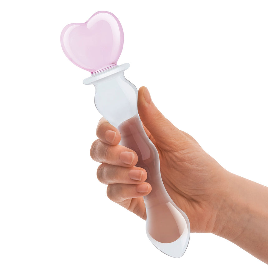 8” Sweetheart Glass Dildo