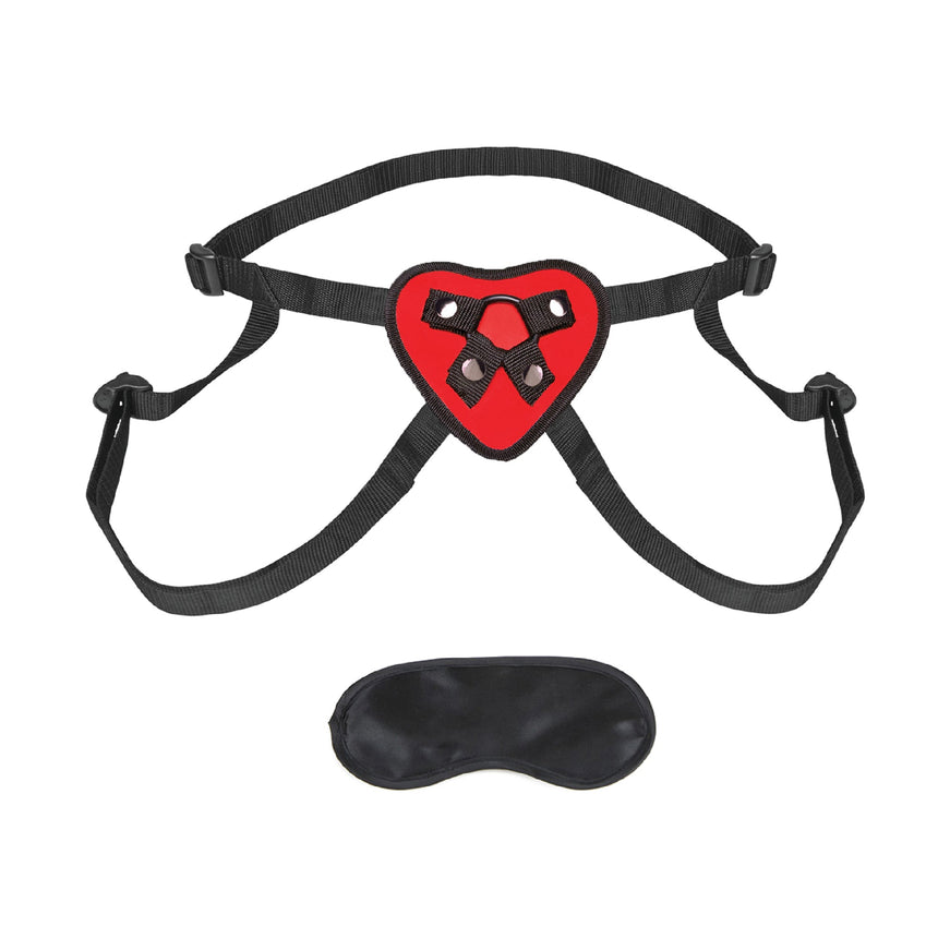 Red Heart Strap-On Harness