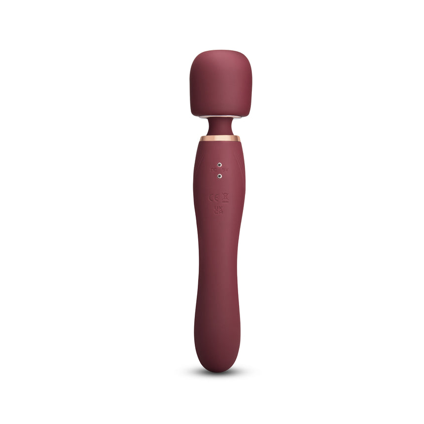 Le Wand Flat Top Fusion G Double-Ended Petite Wand Vibrator