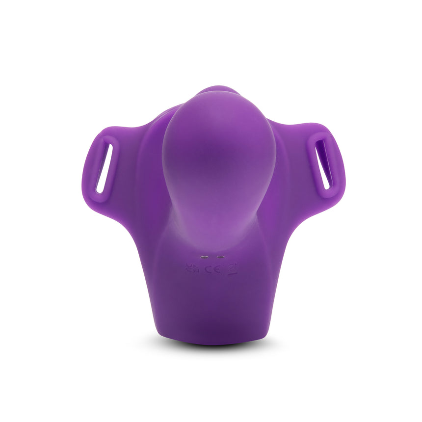 Lock-In Dual-Ended Vibrating Strap-On & Harness Set