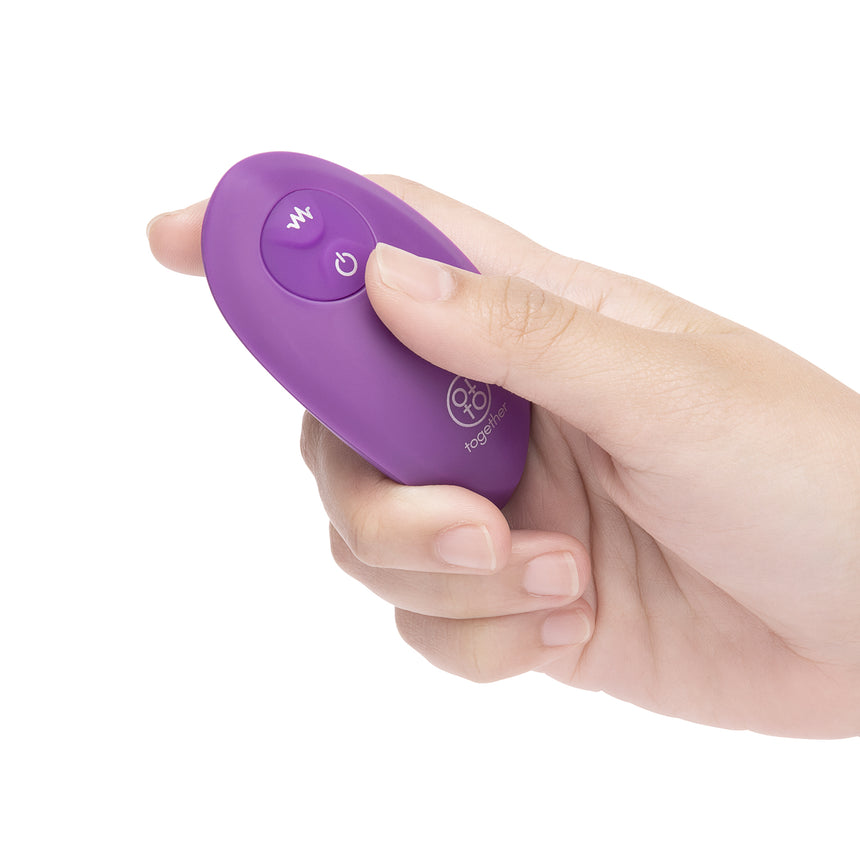 Blended Pleasure Remote Controlled Triple-Pronged Vibrator