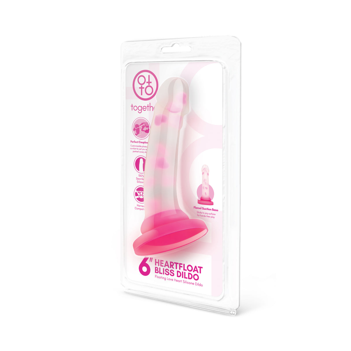 6" Heartfloat Bliss Dildo