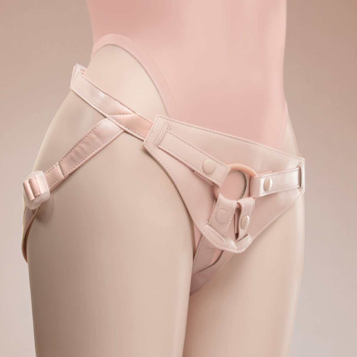 NudeFit FlexCurv Fully Adjustable Unisex Strap-On Harness with 3 O-Rings