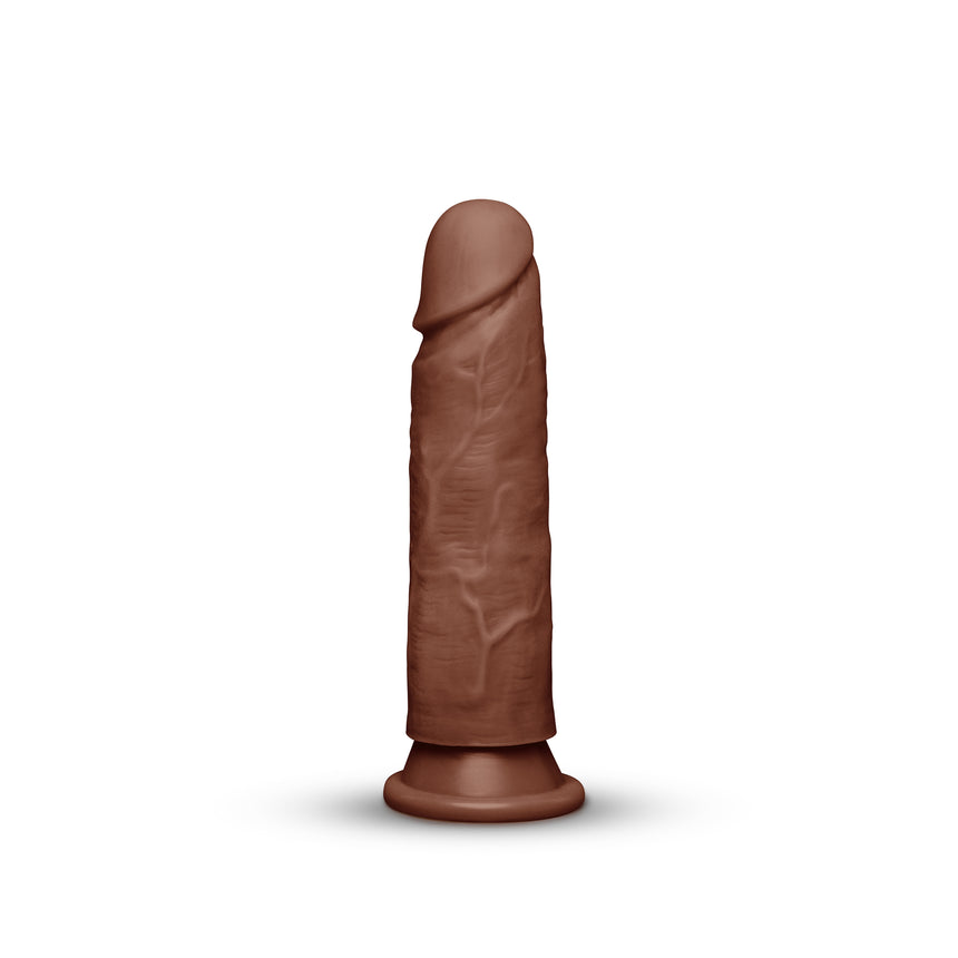 Together Tones 7.75 Inch Realistic Girthy Strap-On Dildo with Flared Suction Base