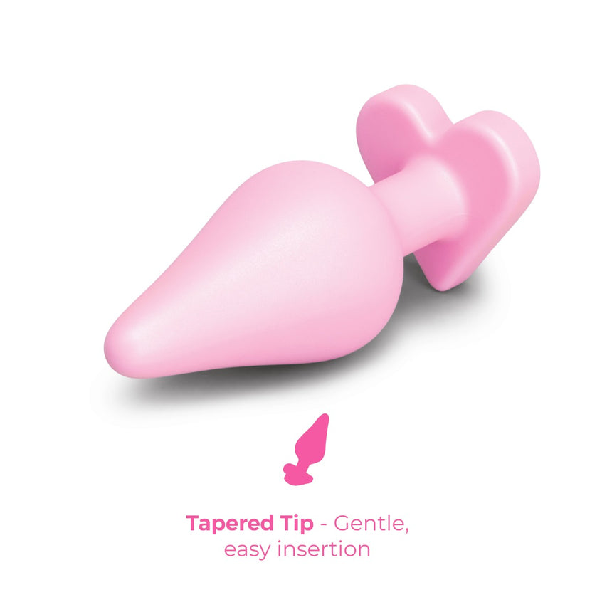 Butties b-Mine Heart Base Silicone Butt Plug