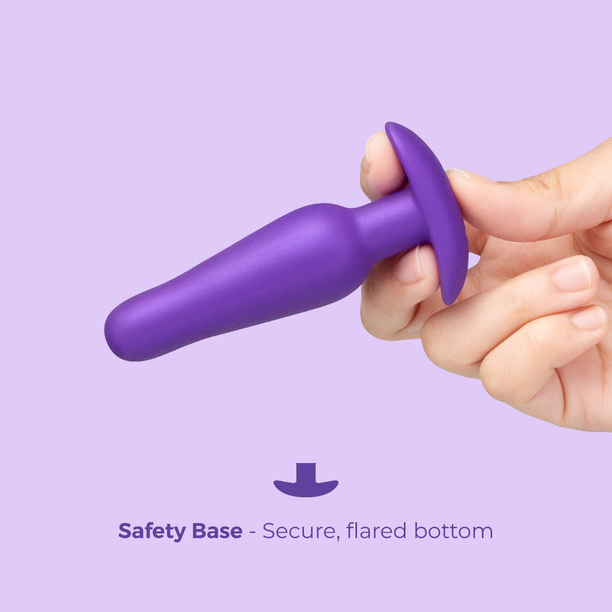 b-Vibe Rookie Beginners Starter Silicone Non-Vibrating Butt Plug