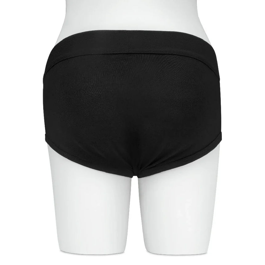 B-Vibe Unisex Strap-On Harness Briefs - S/M