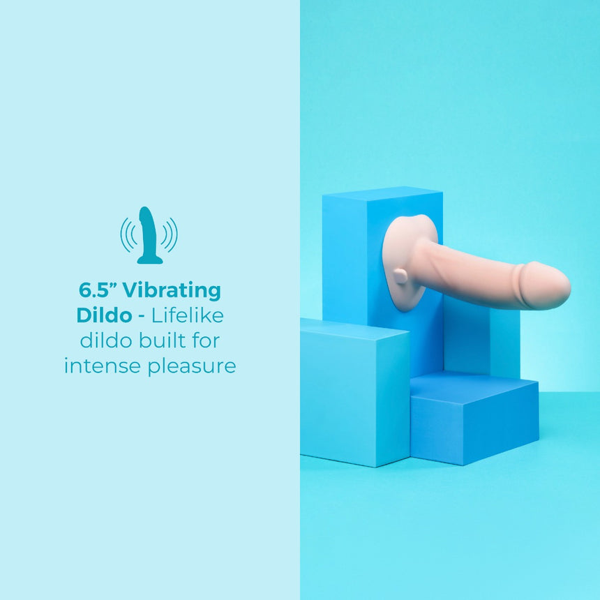 Every Body Vibrating Realistic Strap-On Kit
