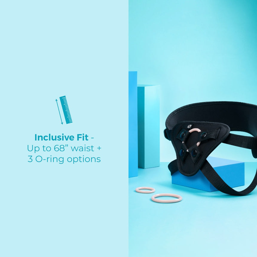 Every Body Vibrating Realistic Strap-On Kit