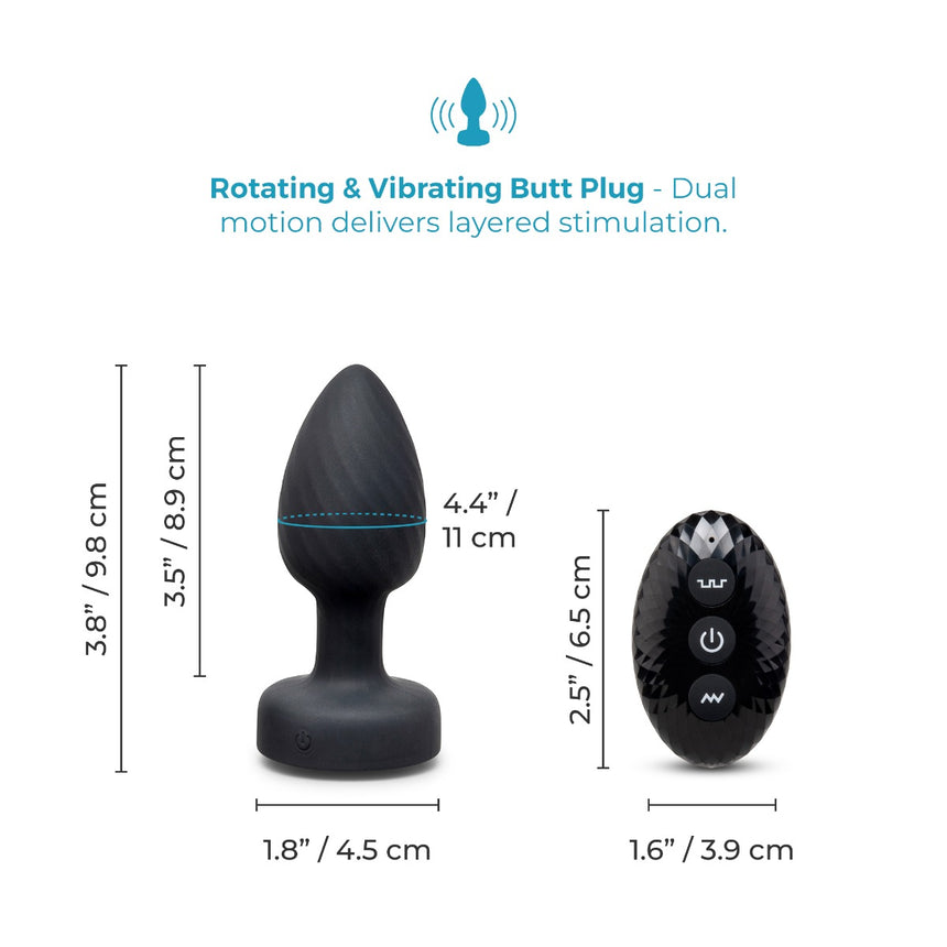 3.5 Inch light up butt plug