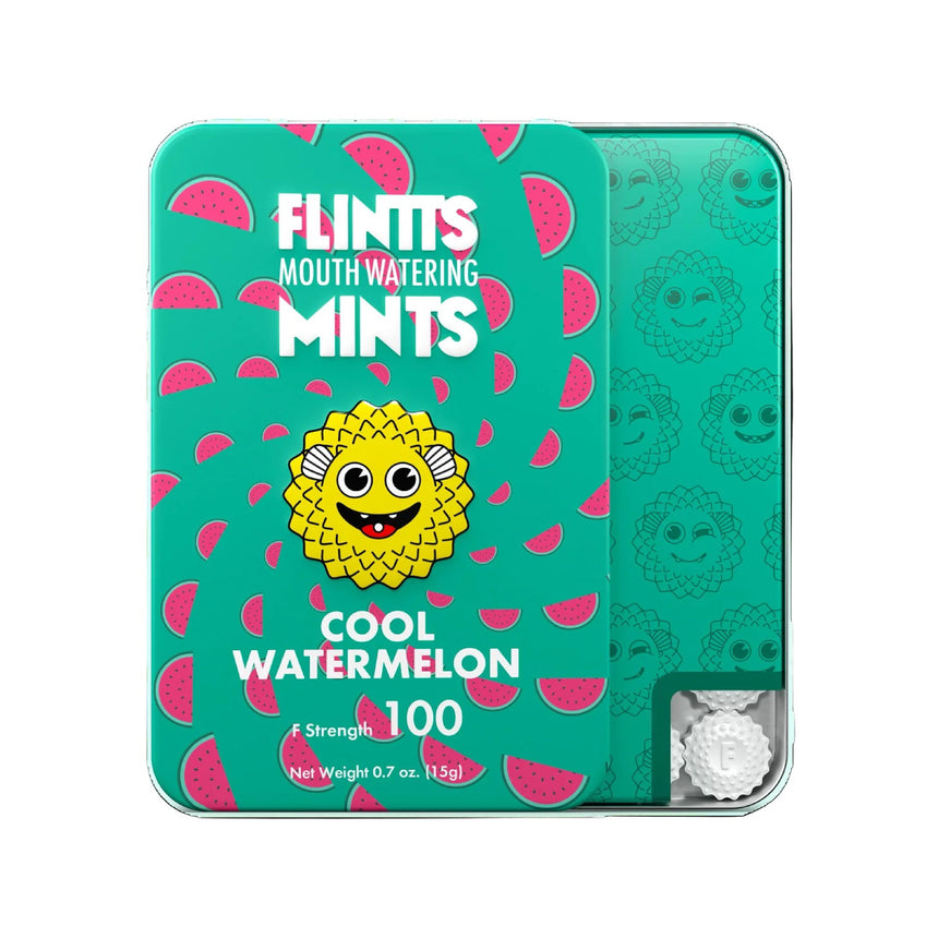 Flintts Mints Cool Watermelon - F Strength 100 for Dry Mouth