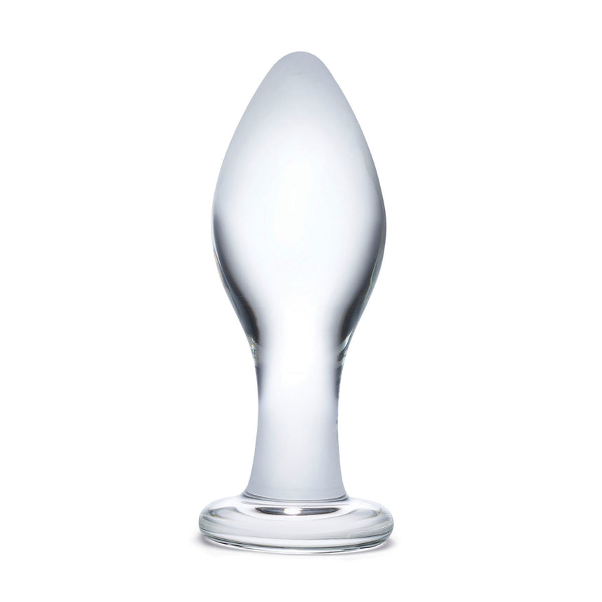 Glas Toy Four Inch Classic Glass Butt Plug