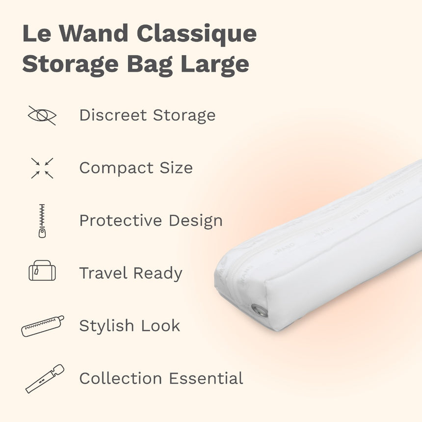 Le Wand Classique Storage Large Convenient Discreet Travel Bag
