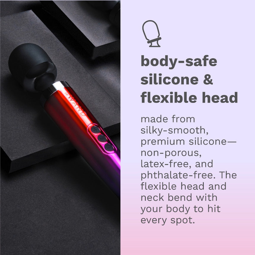 Le Wand Die Cast Plug-In Vibrating Massager