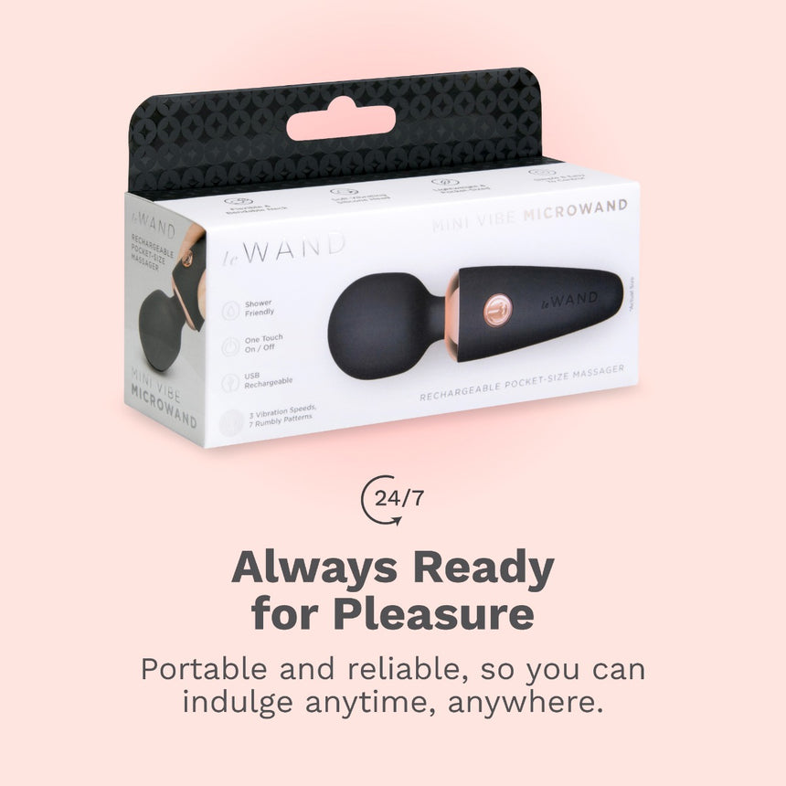 Le Wand Mini Micro Wand Rechargeable Pocket-Size Massager