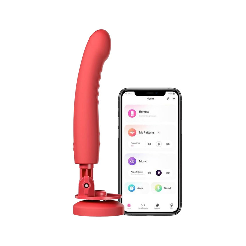 Lovense Mission 2 Rechargeable Vibrating Dildo with Suction Cup