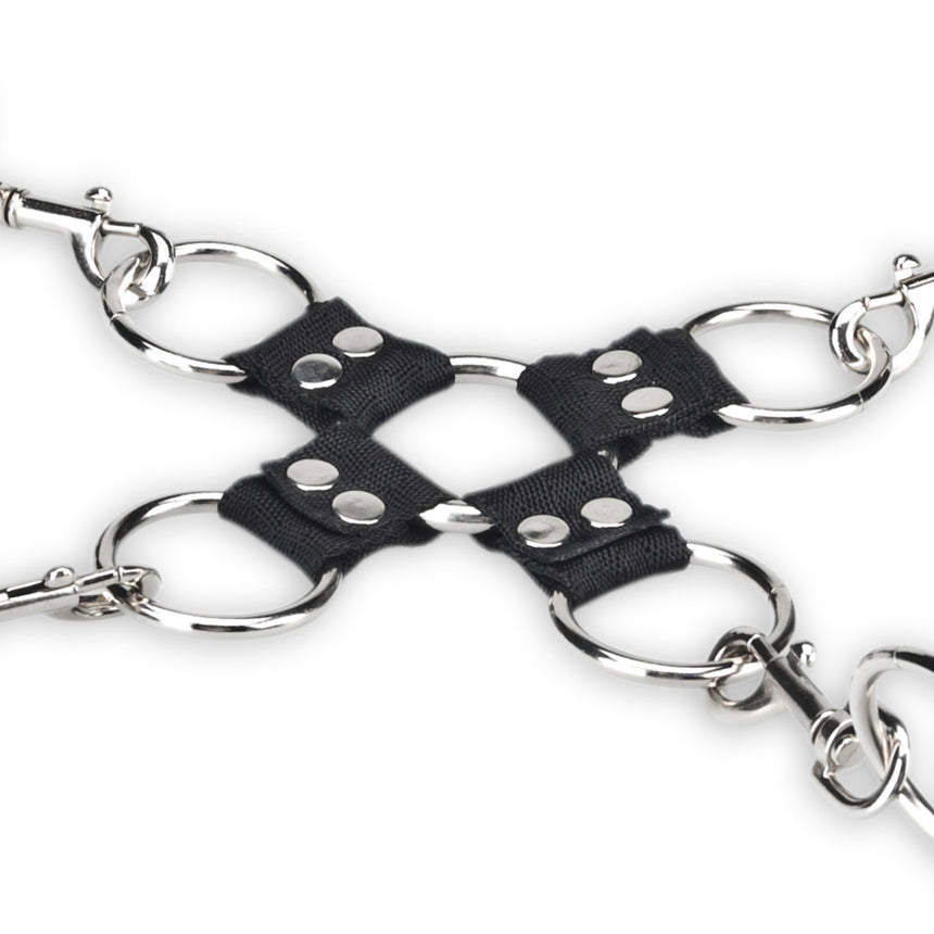 5 Piece Hogtie Set With Soft Quick Release Cuffs