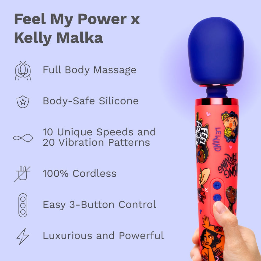 Le Wand Feel My Power x Kelly Malka