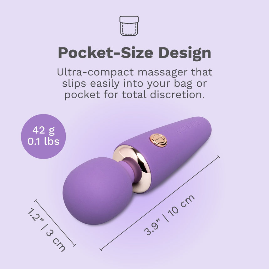 Le Wand Mini Micro Wand Rechargeable Pocket-Size Massager