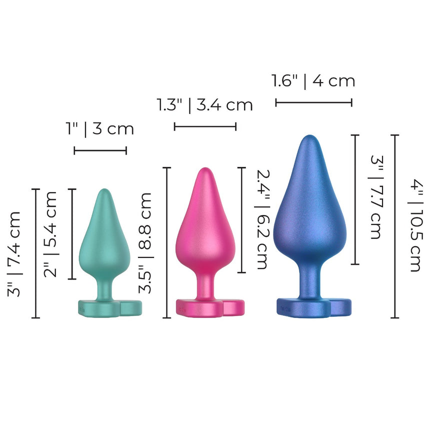 ROMP Luster Silicone Anal Training Kit