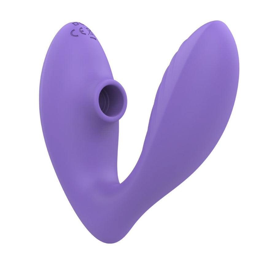 ROMP Rever Dual Rabbit Clitoral G-Spot Vibrator Purple