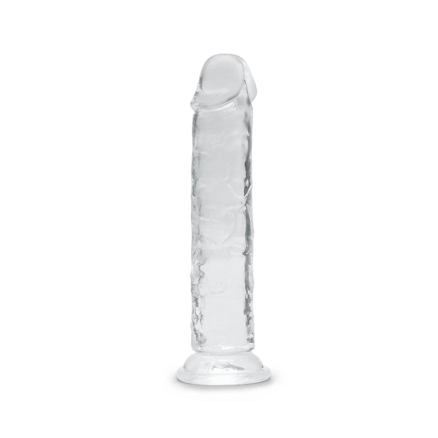 7.5" Clear Jelly Dildo