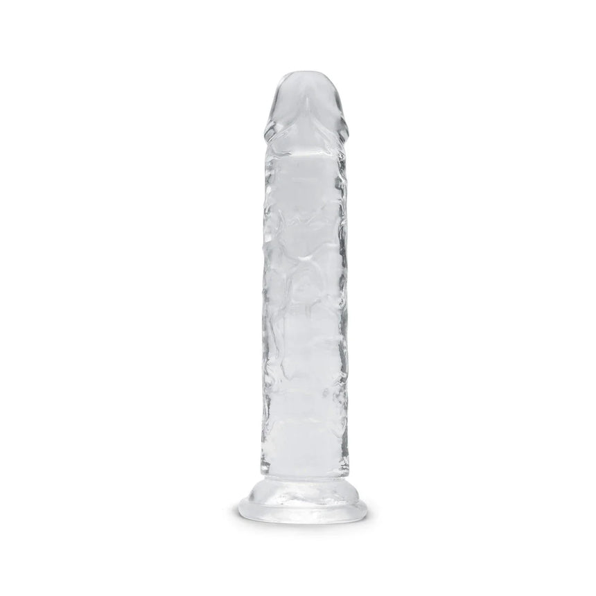 7.5" Clear Jelly Dildo