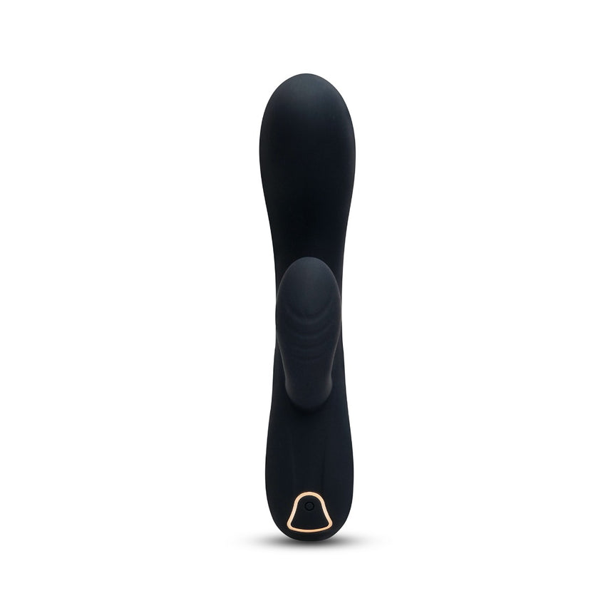 Silicone G-Spot Vibrator with Clitoral Stim