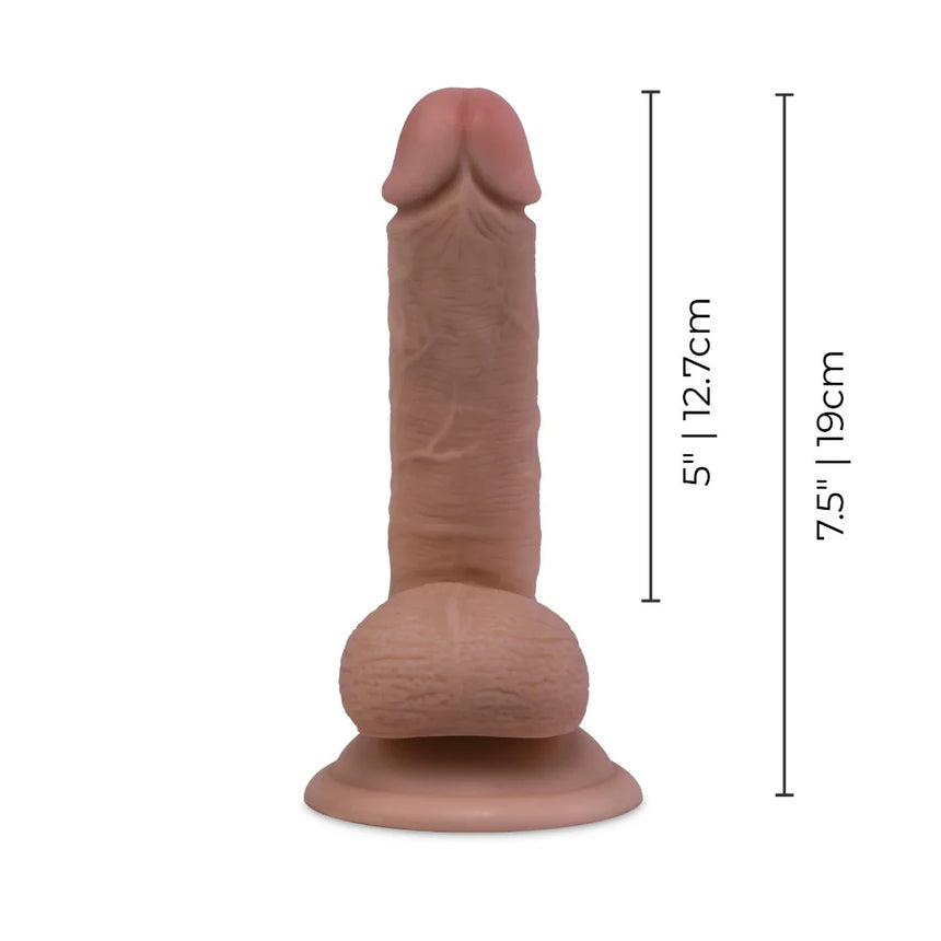 6" Realistic Dildo With Suction Cup