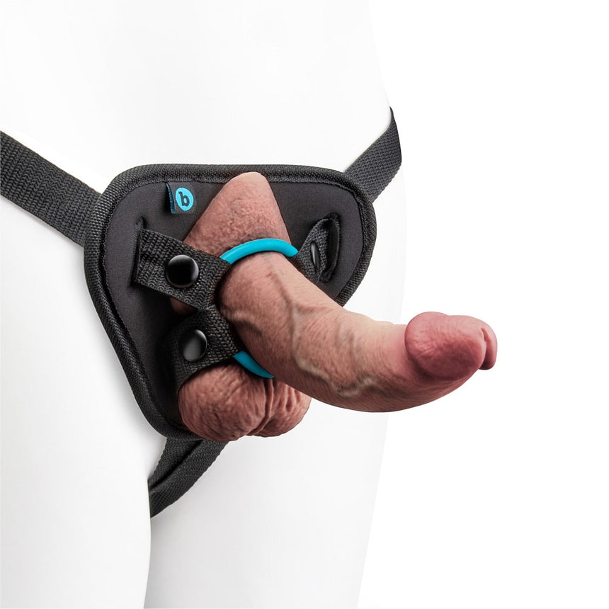 Slipskin Realistic Silicone Dildo - 6.5" Curvy