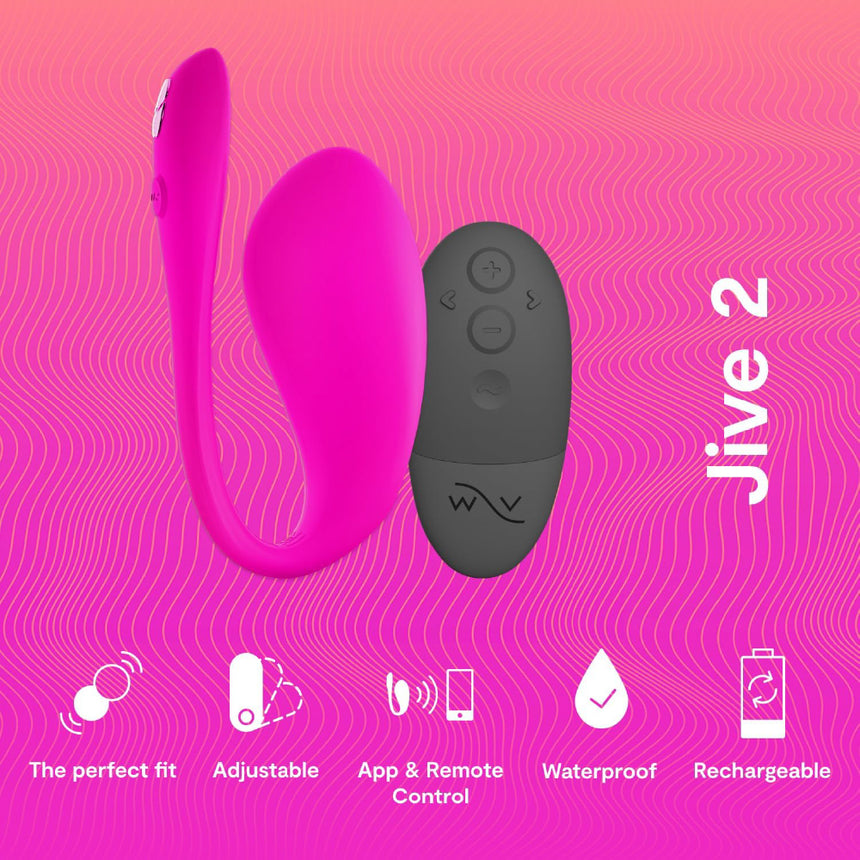 We-Vibe Jive 2 Remote Control Wearable Egg Vibrator