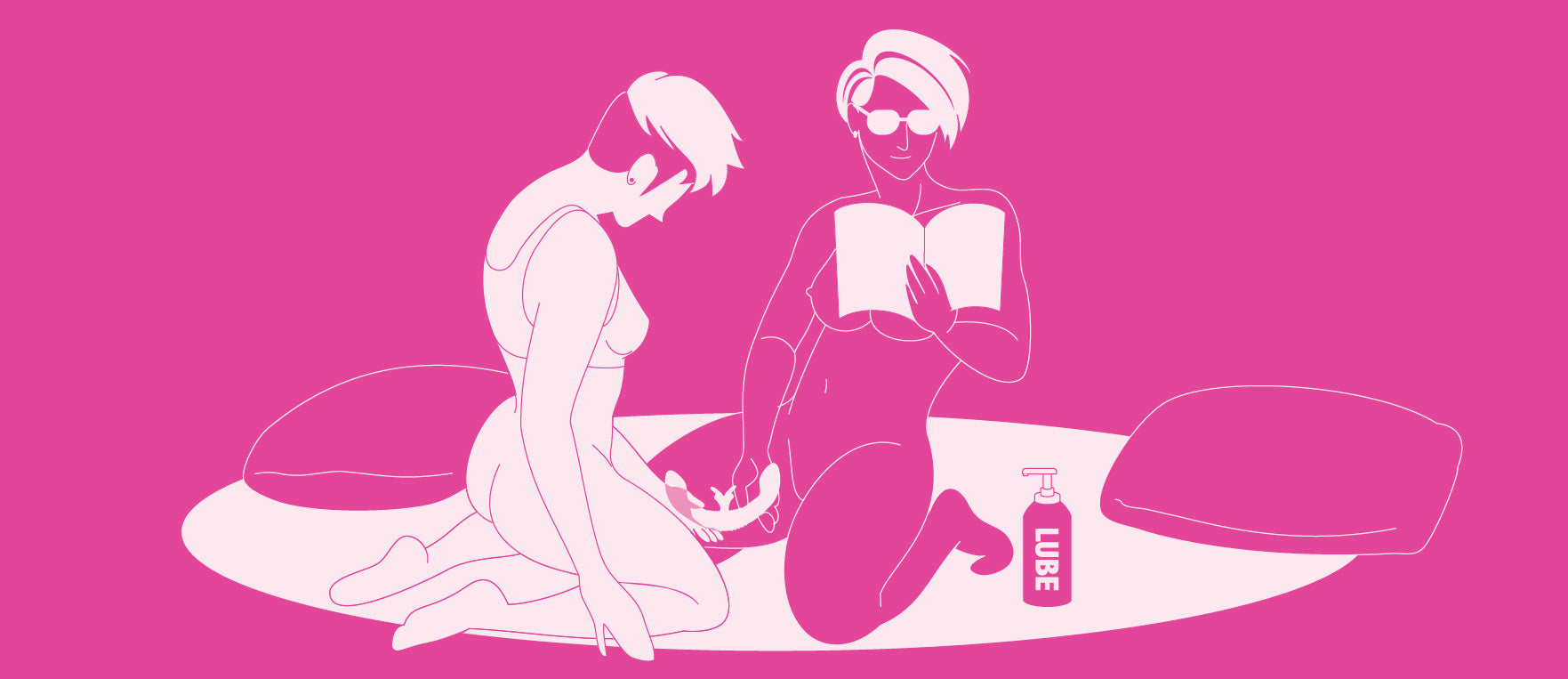 How To Use a Double-Ended Vibrator | Pleasure Guide | Together Vibes How To Use a Double-Ended Vibrator | Pleasure Guide | Together Vibes