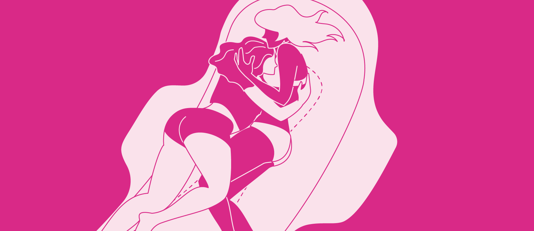Finding Your O During the Flow: Sex Positions for Menstrual Cramps - Pleasure Guides by Together