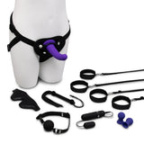 10 Piece Strap-On Bondage Set