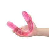 12" Double Ended Pink Jelly Dildo