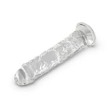 6" Clear Jelly Dildo