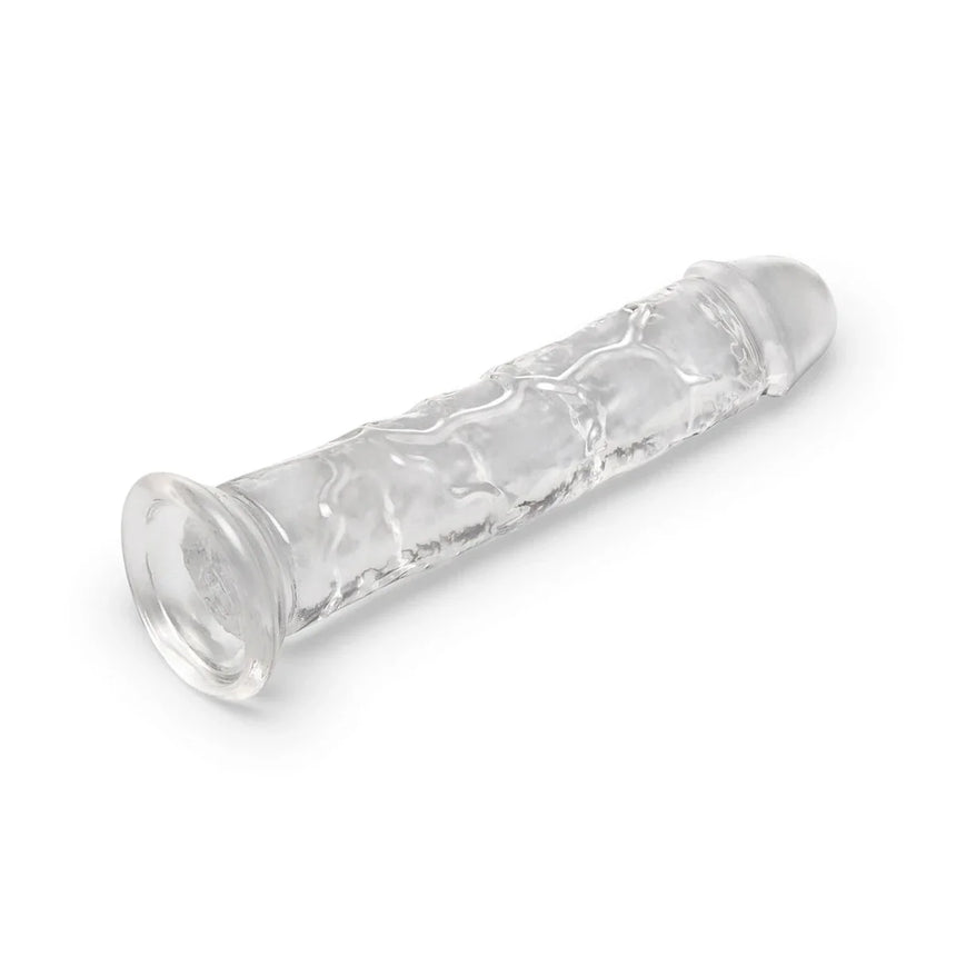 6" Clear Jelly Dildo