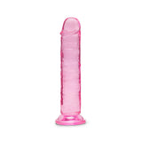 6" Pink Jelly Dildo