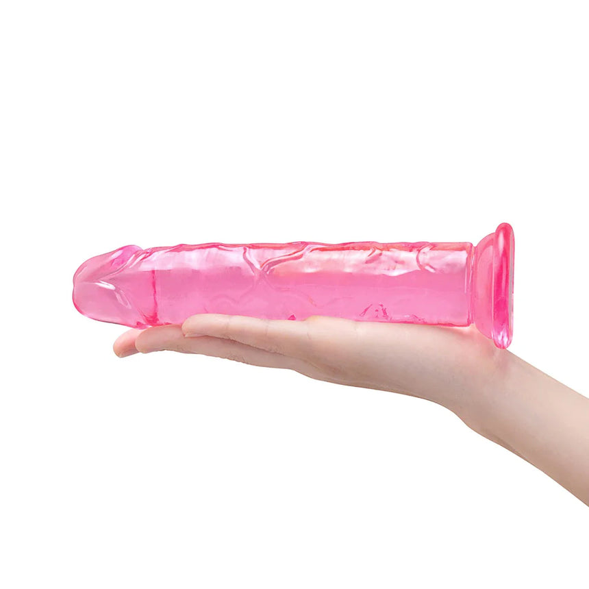 7" Pink Jelly Dildo