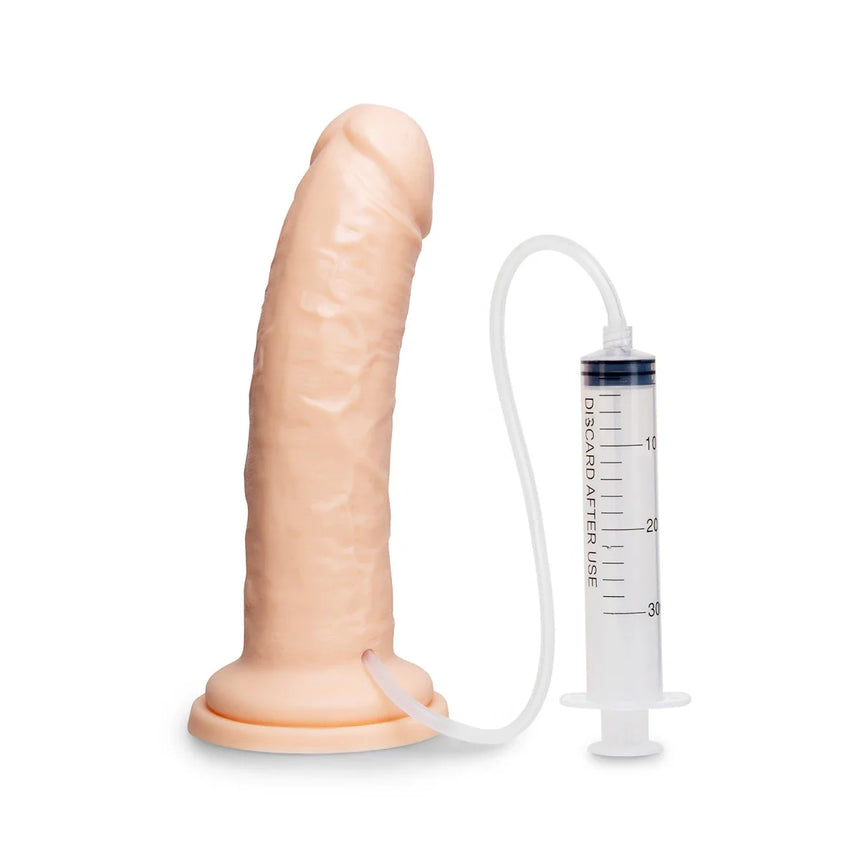 8" Squirting Realistic Dildo
