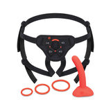 Beginners Strap-On Harness Set With 5 Inch Silicone Dildo Peg