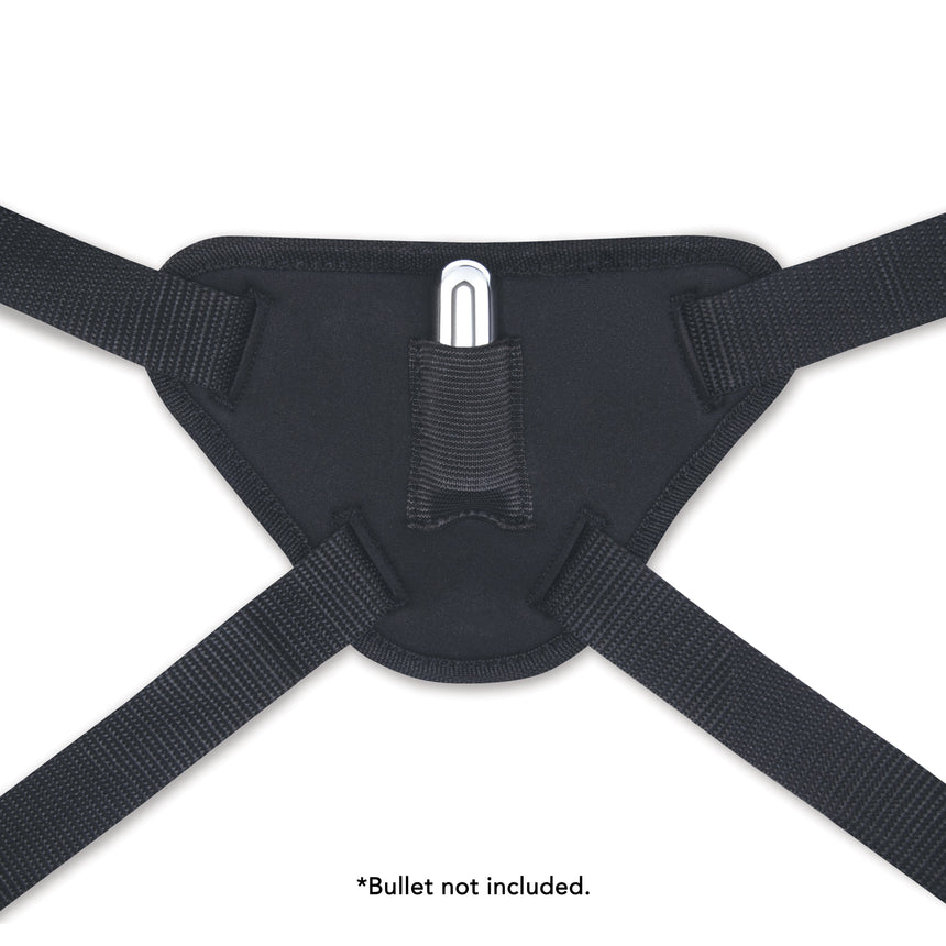 Every Body Strap-On Harness Set With 6 Inch Silicone Dildo Peg